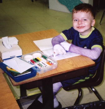 Nicky in first grade